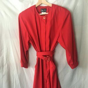 VINTAGE 80s Powersuit dress